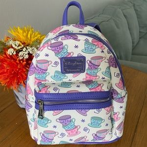 Loungefly Mad Hatter Teacups Backpack
